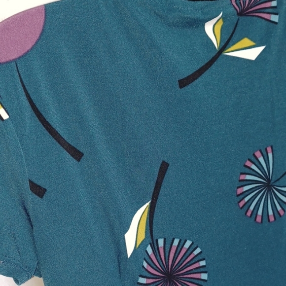 Duo Maternity Green Floral Dress Size Small - Picture 4 of 5